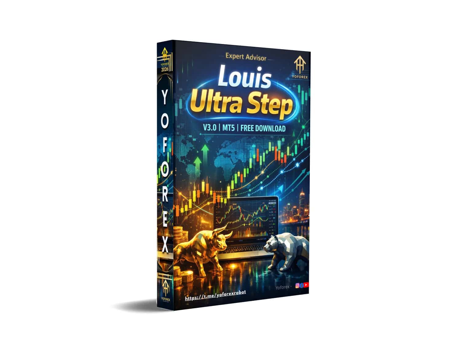 Explode Your Forex Profits NOW: Louis Ultra Step EA MT5 Revealed!