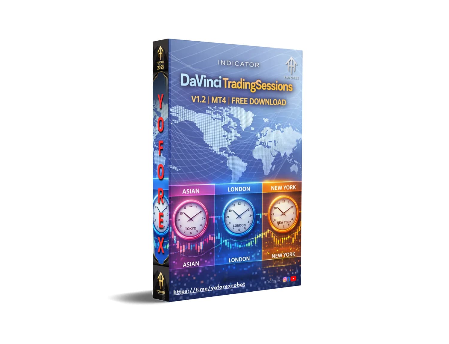 DaVinci TradingSessions MT4: Decode the Forex Sessions Like a Renaissance Genius!