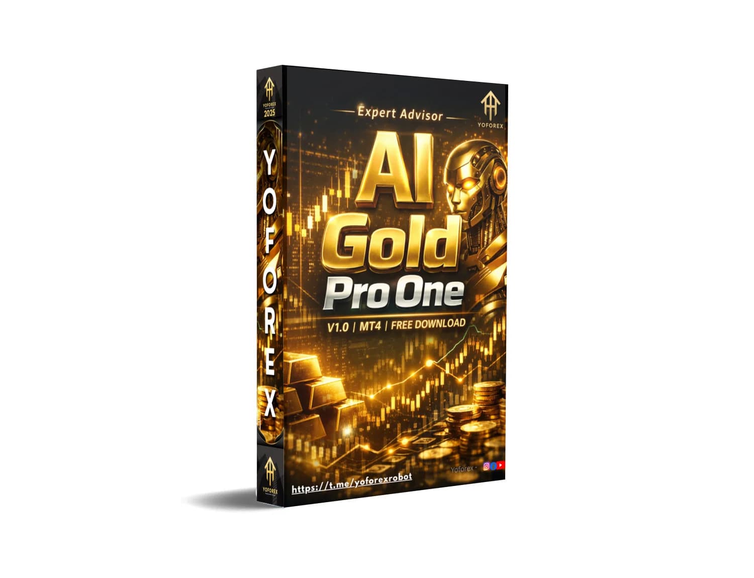 AI Gold Pro One MT4: The Cataclysmic Gold Trading Overlord That's About to Annihilate Your Broker's Servers!