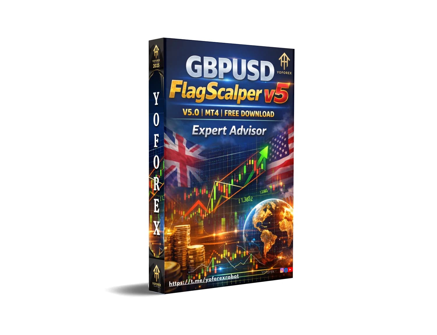 Unleash the Fury: GBPUSD FlagScalper v5 MT4 – Your Ticket to Forex Domination!