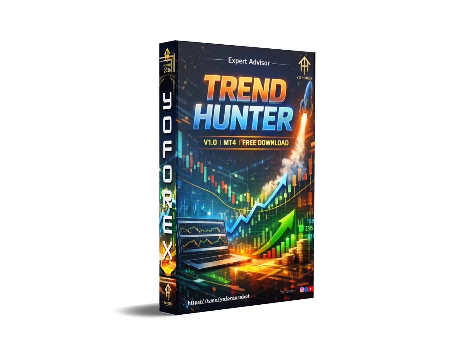 Explode Your Forex Profits NOW: Trend Hunter EA MT4 Unleashed!
