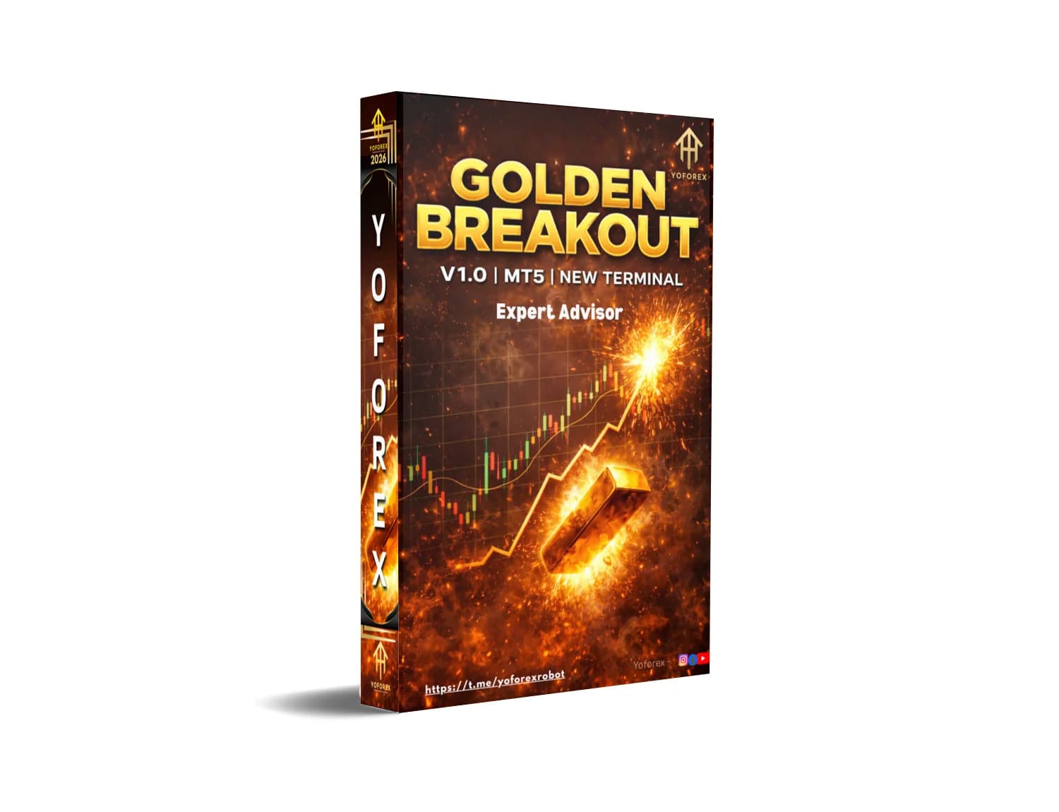 Explode Your Forex Profits NOW with Golden Breakout MT5 EA!