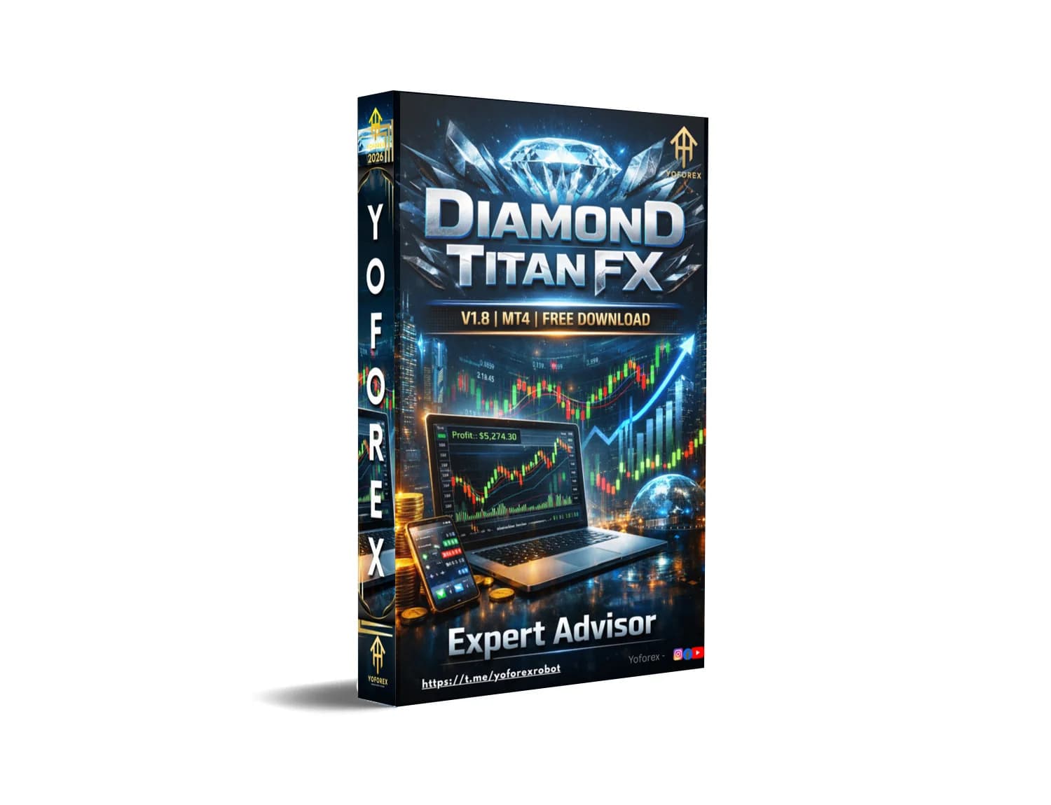 Explode Your Forex Profits: Diamond Titan FX EA MT4 Free Download Now!