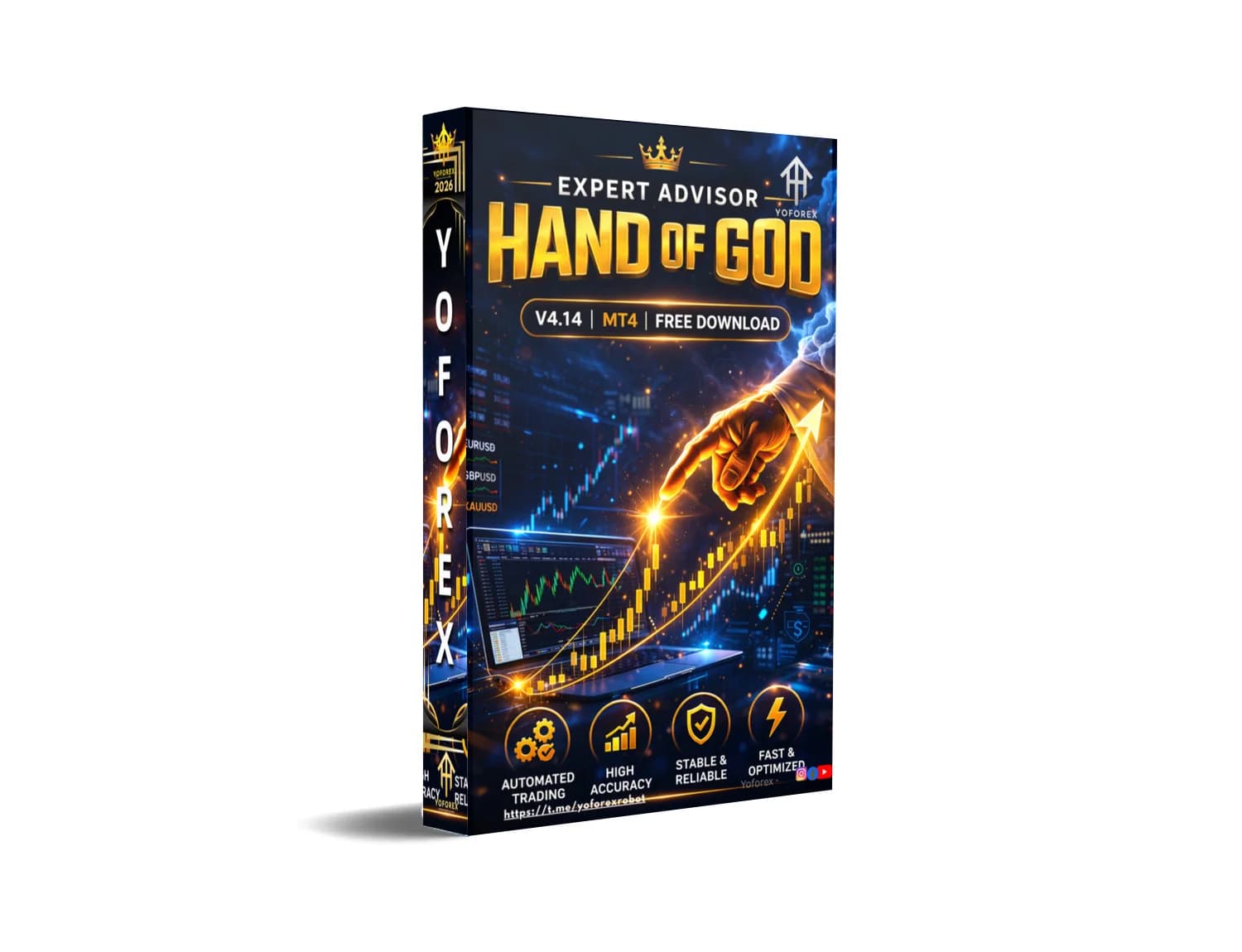 Unleash Epic Profits NOW: Hand of God EA MT4 Free Download!