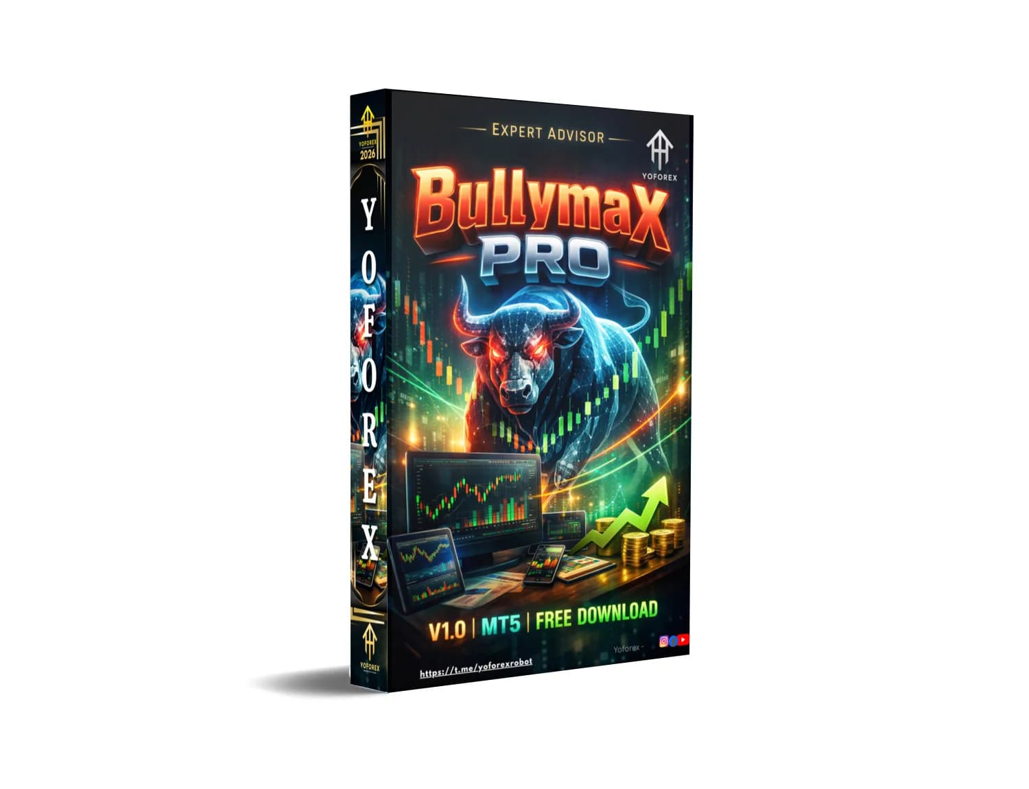 Explode Your Forex Profits NOW with Bullymax Pro MT5 EA – Don't Miss Out!