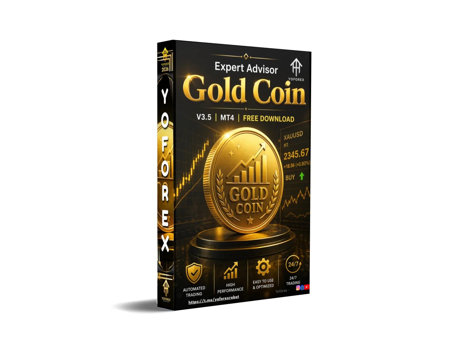 Explode Your Trading Profits: Get Gold Coin EA MT4 Now Before It's Gone!