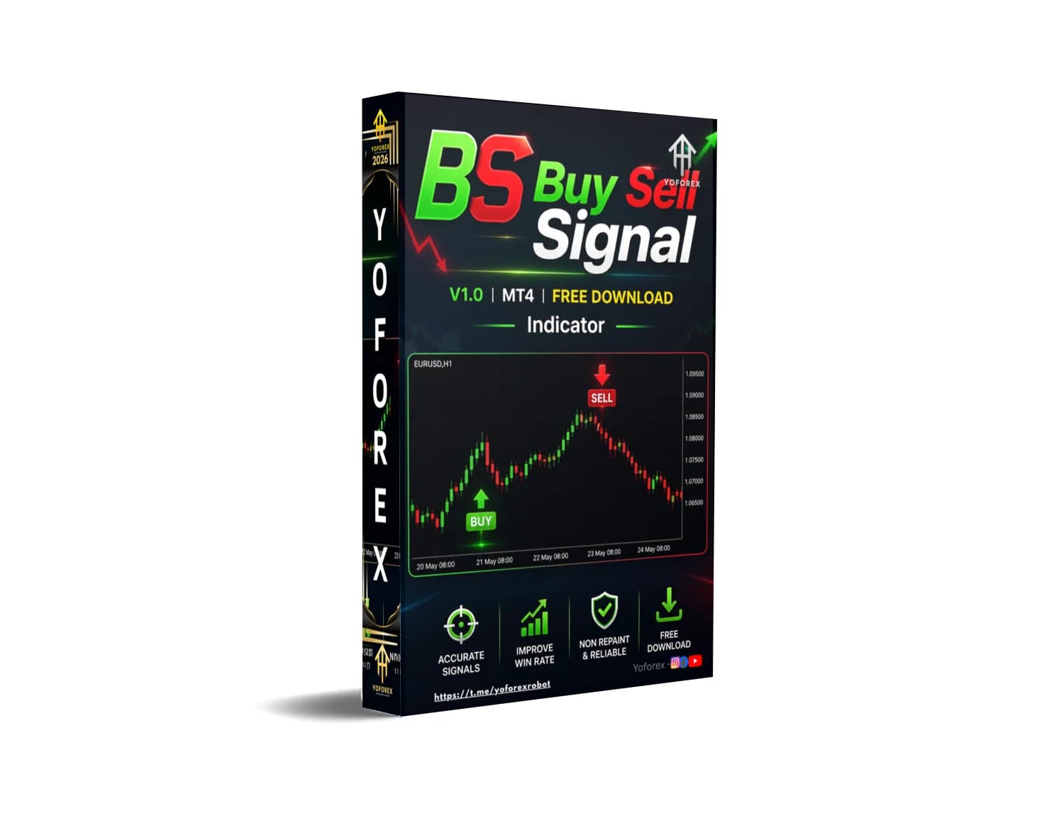 Explode Your Profits: BS Buy Sell Signal MT4 – Free Download Now!