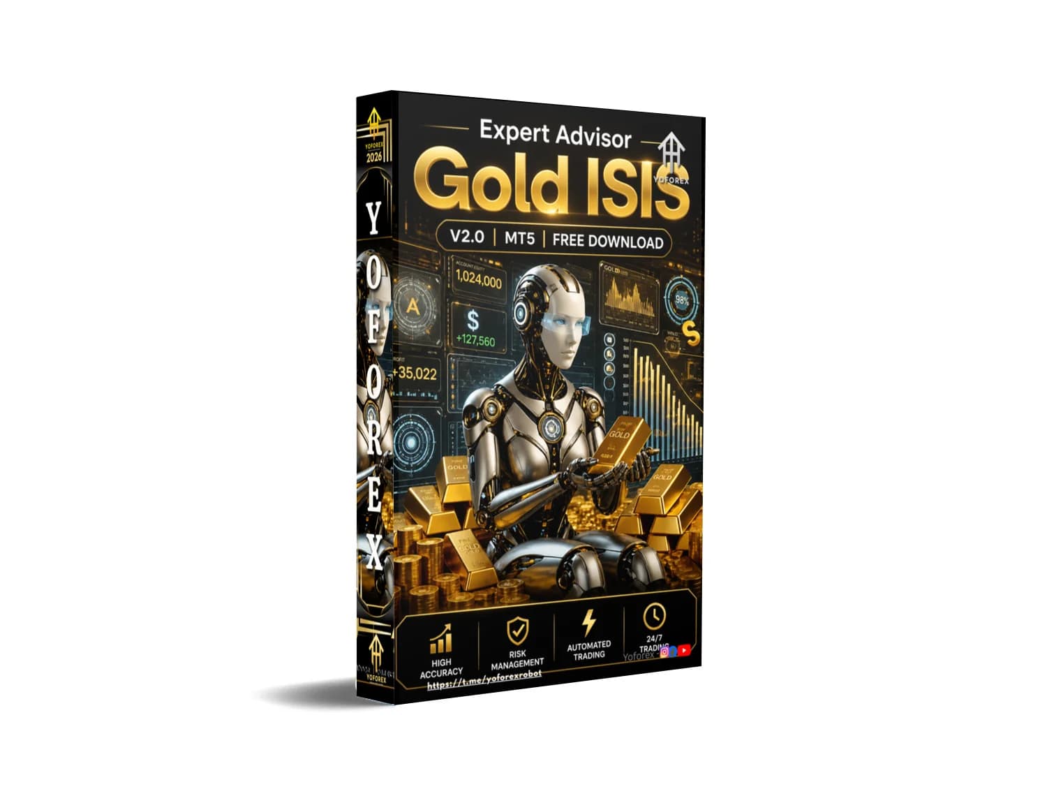 Explode Your Gold Trading Profits with Gold ISIS EA MT5 – Grab It Before It's Gone!