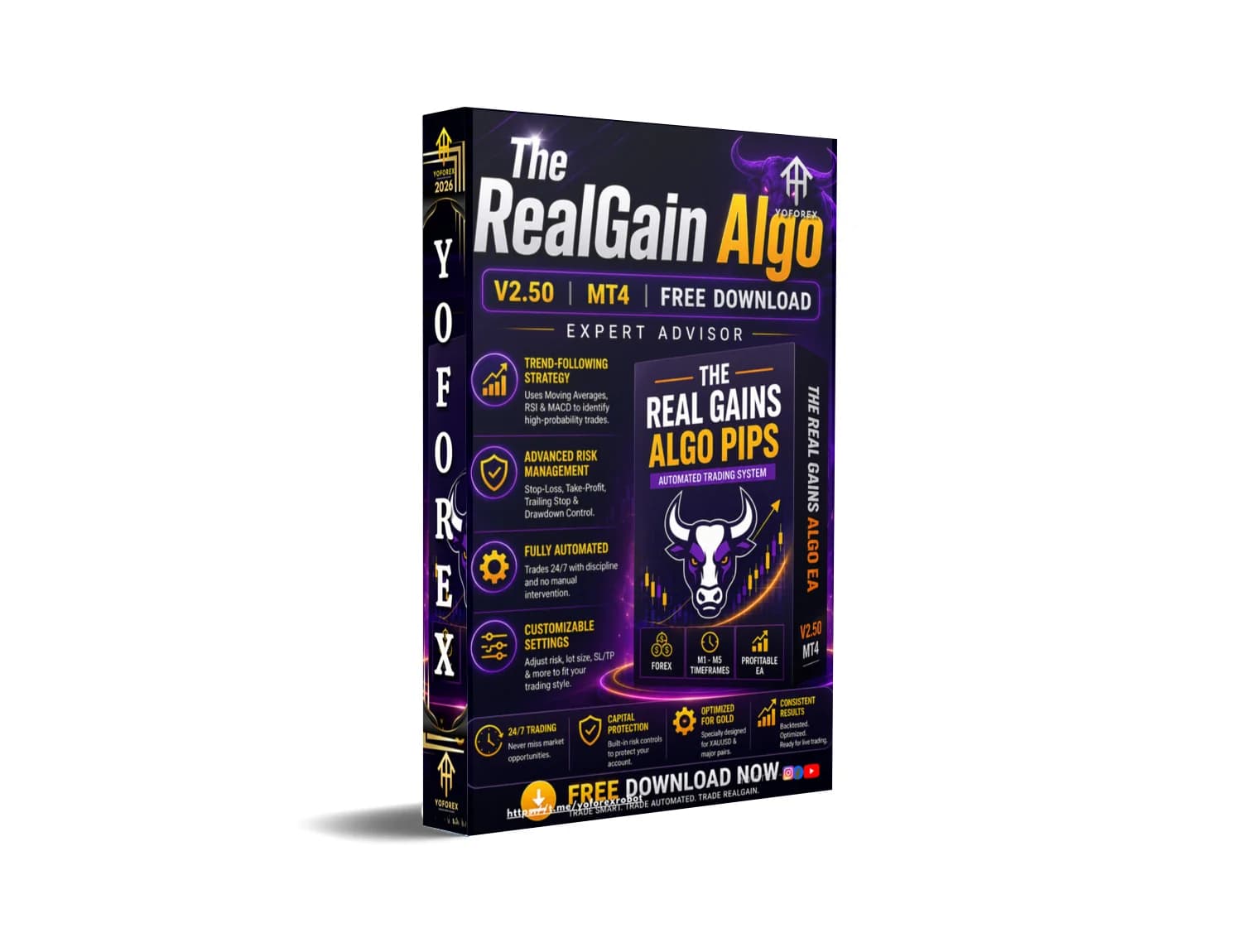 Explode Your Forex Profits NOW with The RealGain Algo MT4 – Free Download Alert!