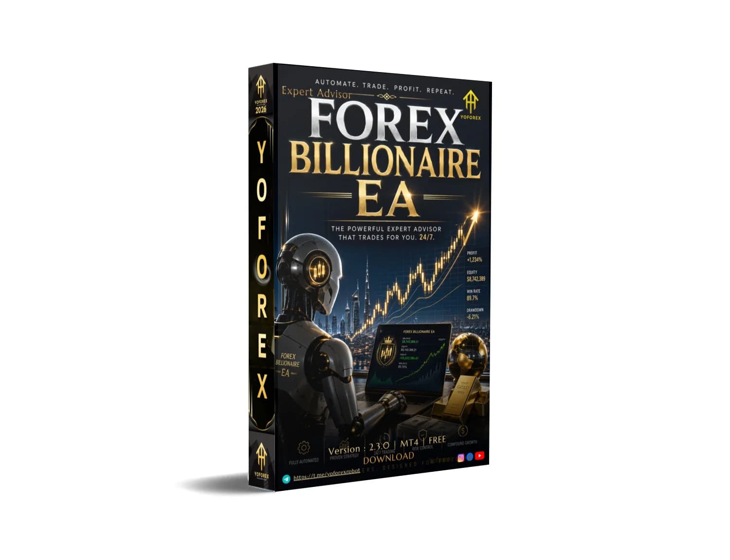 Forex Billionaire EA V2.3.0 MT4 Download: Become a Forex Billionaire NOW!