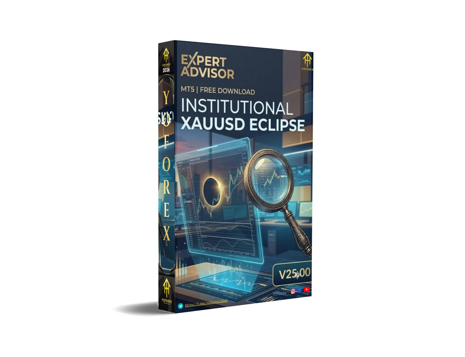 Institutional XAUUSD Eclipse EA V25.00 MT5 
