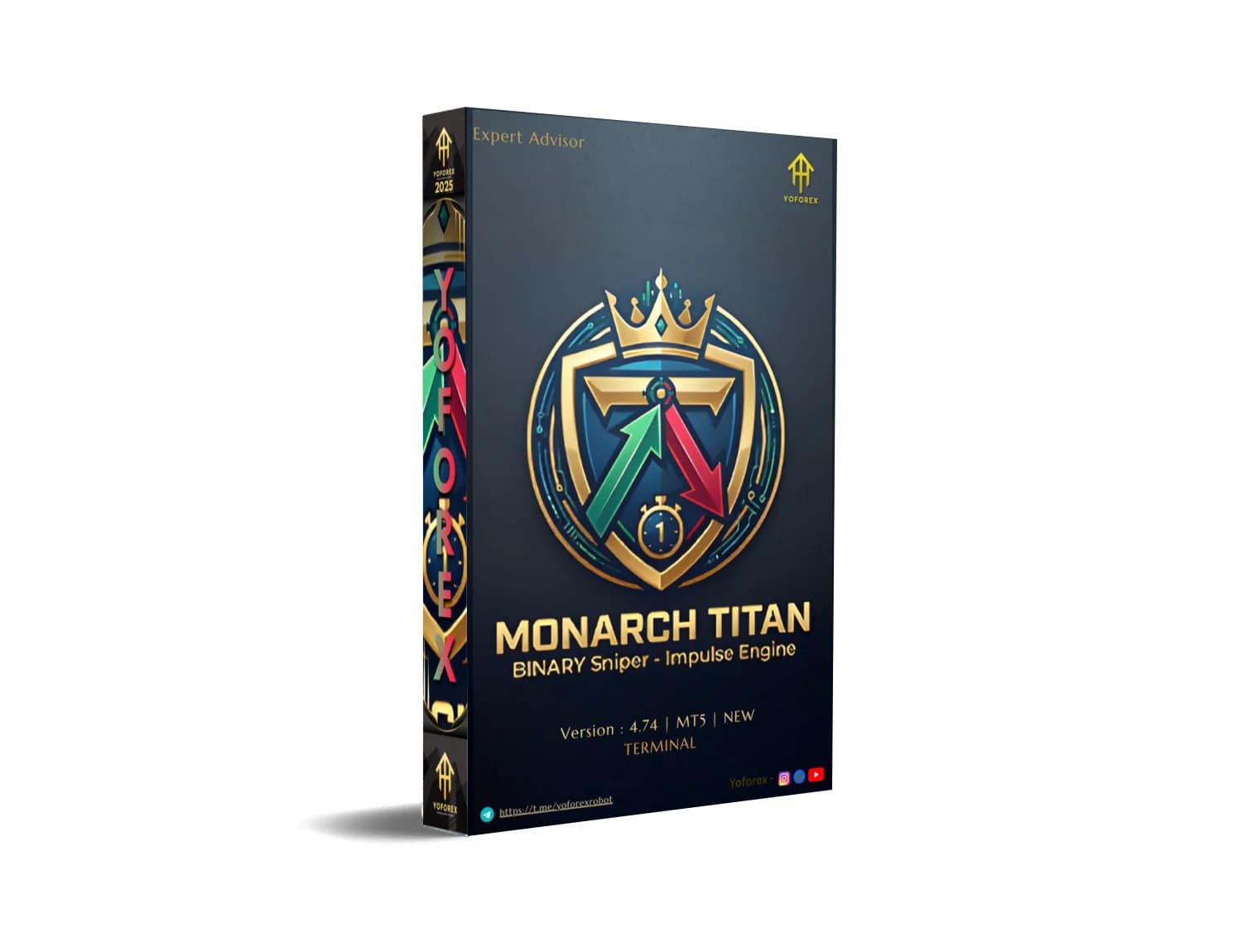 Unleash the Colossal Fury: Monarch Titan EA V4.74 MT5 – Dominate Forex Like a True Sovereign!