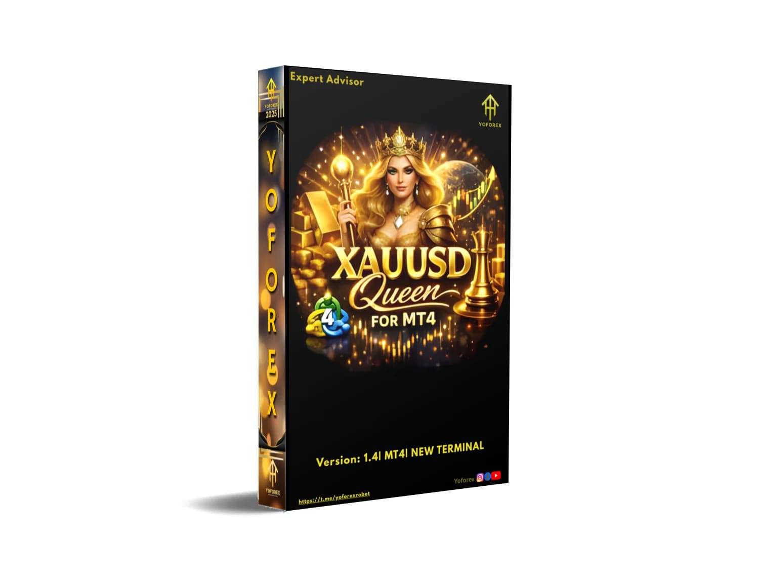 Unleash the Golden Fury: XAUUSD Queen EA V1.4 MT4 – Your Ticket to Forex Royalty!