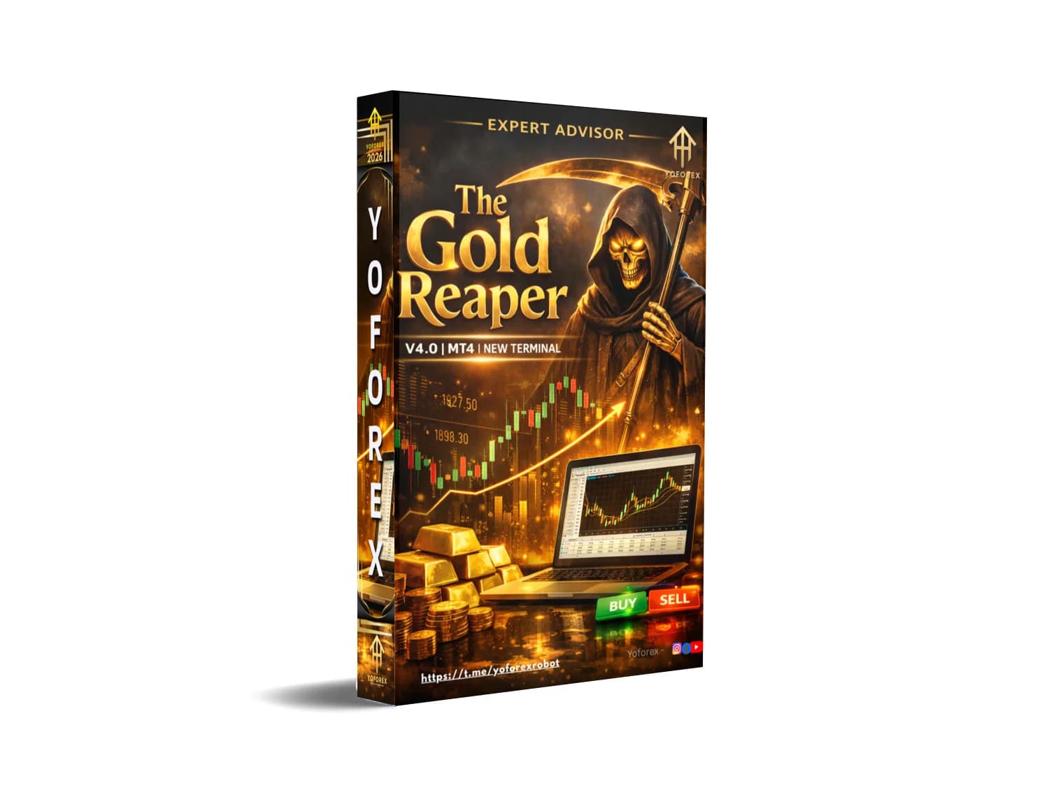 Explode Your Forex Gains NOW: The Gold Reaper MT4 EA Unleashed!