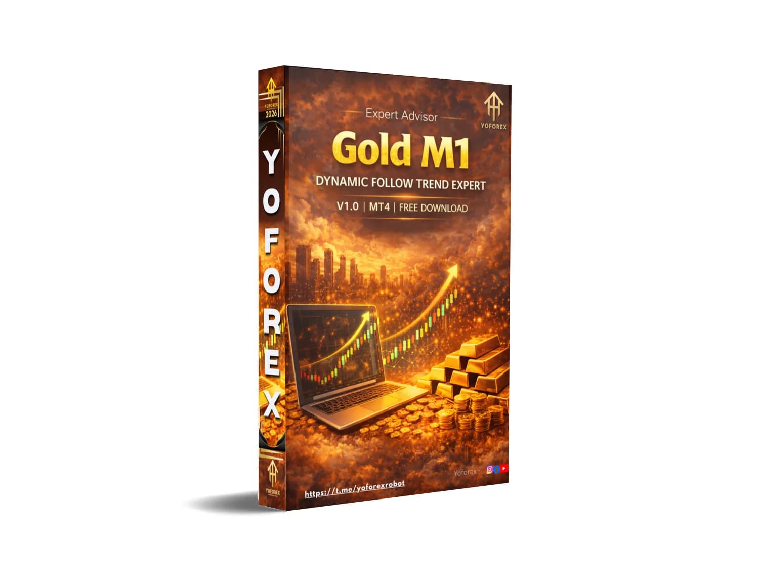 Explode Your Gold Trades: Get Gold M1 Dynamic Follow Trend Expert EA MT4 NOW – Free Download Alert!