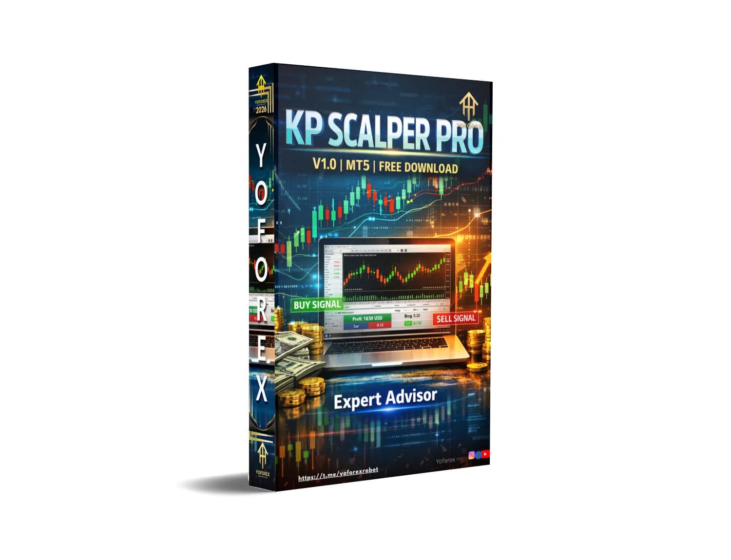 Explode Your Forex Profits: KP Scalper Pro EA MT5 – Grab It Free Now!