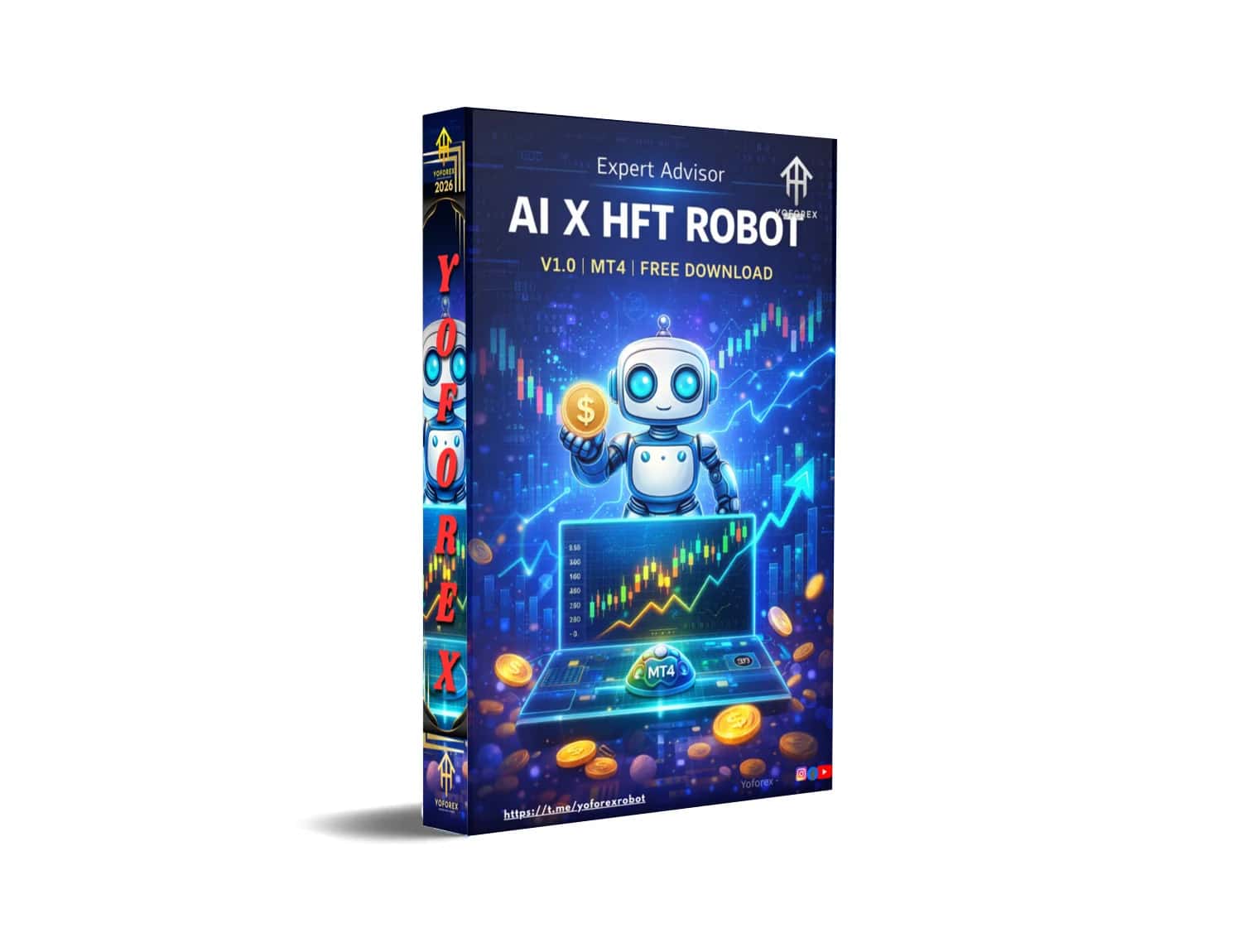 Explode Your Forex Profits NOW: AI X HFT Robot MT4 FREE Download!