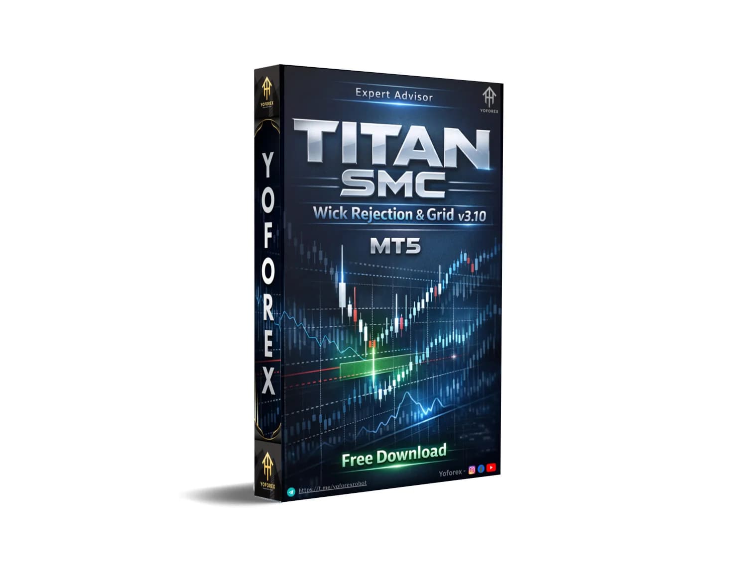 Grab Titan SMC Wick Rejection & Grid EA FREE Now – Skyrocket Your MT5 Trades!