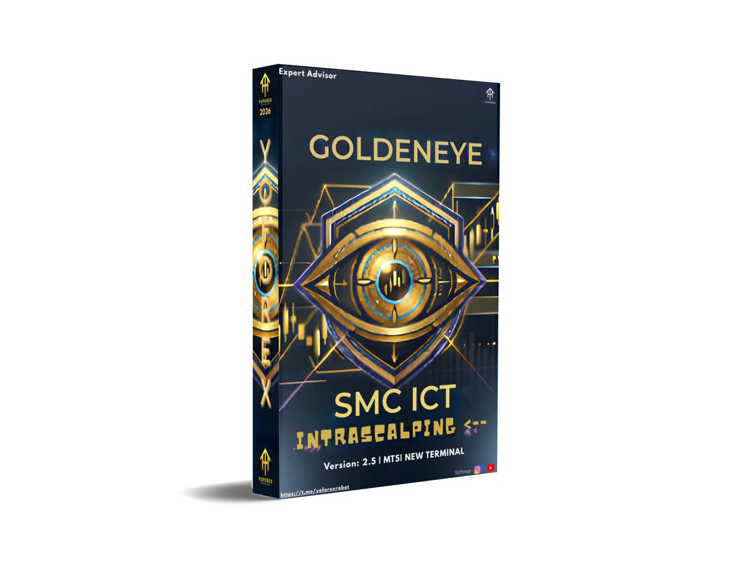 Grab ICT SMC Goldeneye EA 777 v2.5 MT5 Now – Skyrocket Your Trades!
