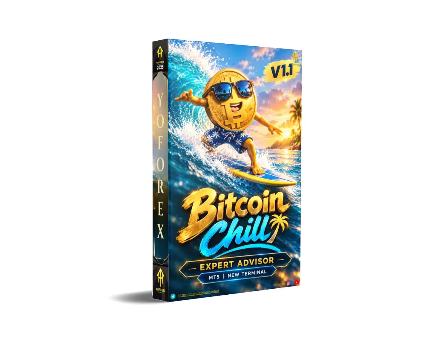 Bitcoin Chill EA V1.1 MT5