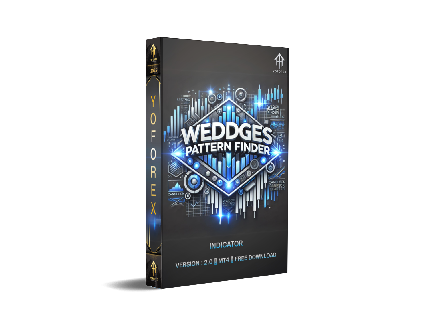 Wedges Pattern Finder Indicator MT4: Spot High-Probability Wedges on Your Charts- FREE DOWNLOAD