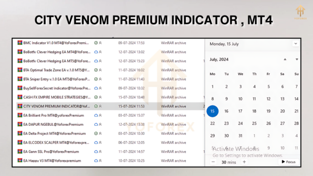 CITY VENOM PREMIUM INDICATOR MT4