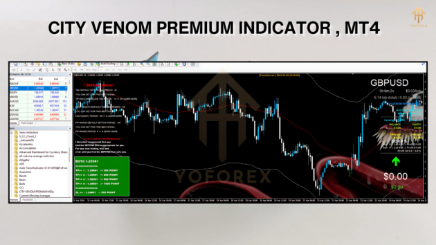 CITY VENOM PREMIUM INDICATOR MT4