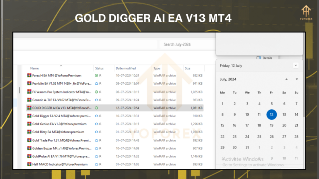 GOLD DIGGER AI EA V13