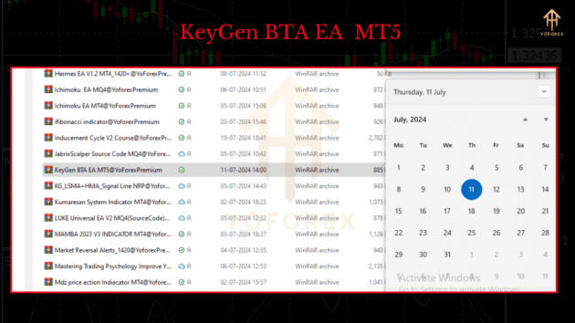 KeyGen BTA EA MT5