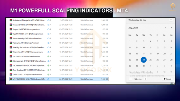 M1 Powerful Scalping Indicators MT4