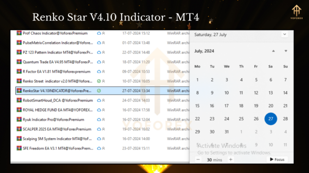 Renko Star V4.10 Indicator MT4