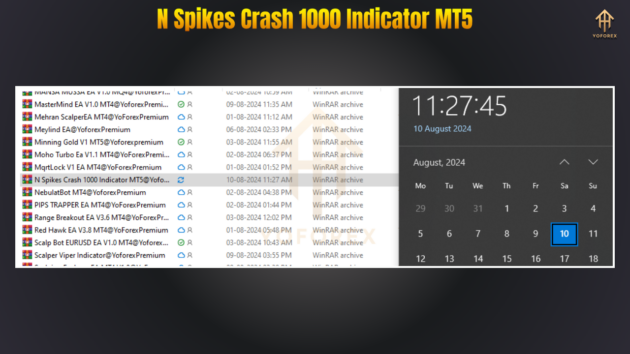 N Spikes Crash 1000 Indcator