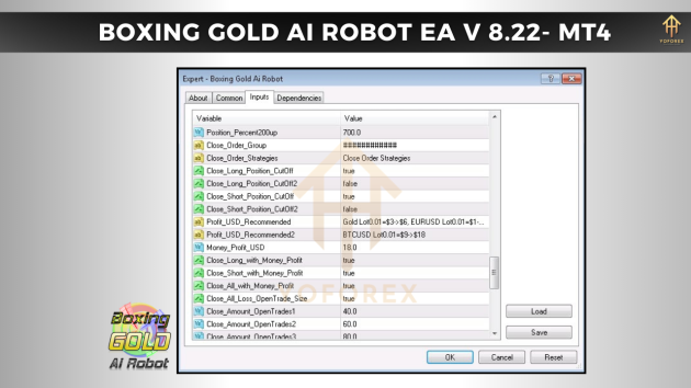 Boxing Gold AI Robot EA V 8.22