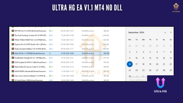 Ultra HG EA v1.1 MT4