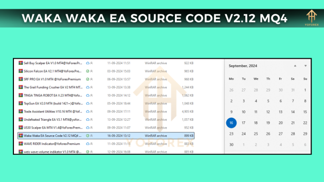 Waka Waka EA Source Code V2.12 MQ4