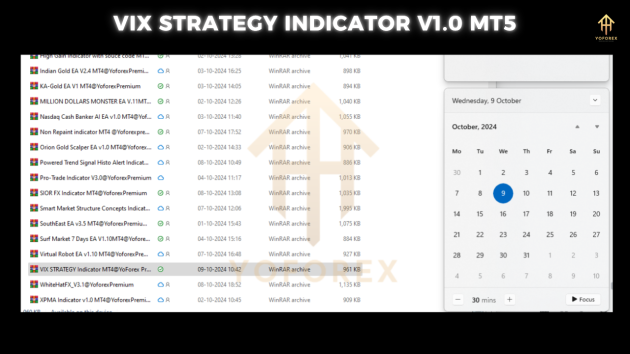 VIX STRATEGY Indicator V1.0