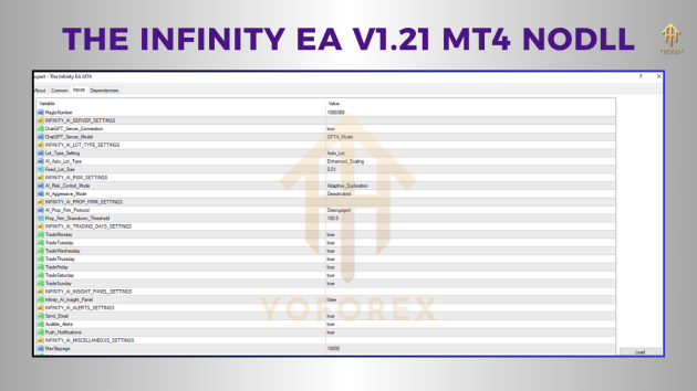 The Infinity EA v1.21