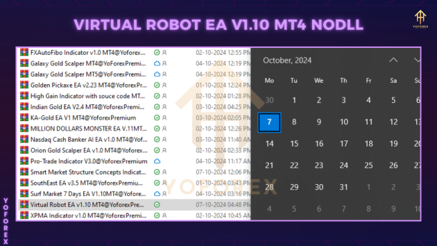 Virtual Robot EA v1.10