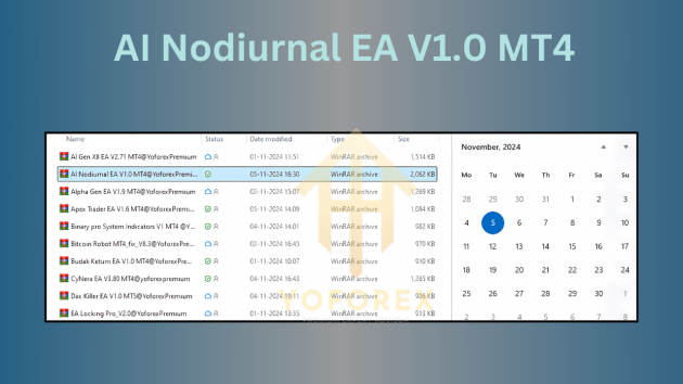 AI Nodiurnal EA V1.0 MT4