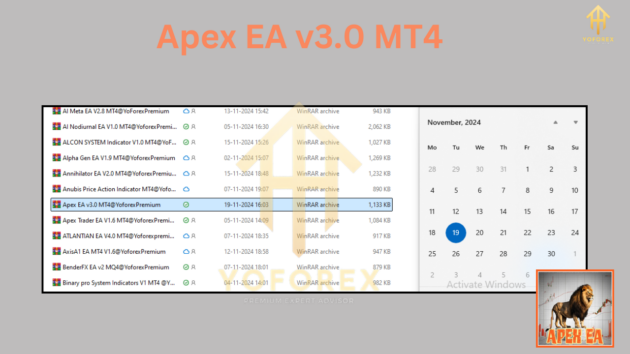 Apex EA v3.0 MT4