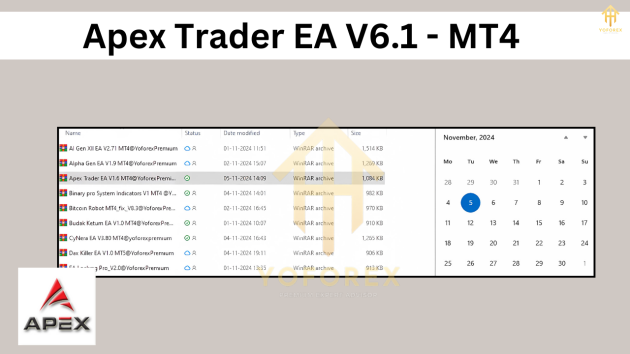 Apex Trader EA V1.6 MT4