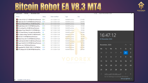 Bitcoin Robot EA V8.3