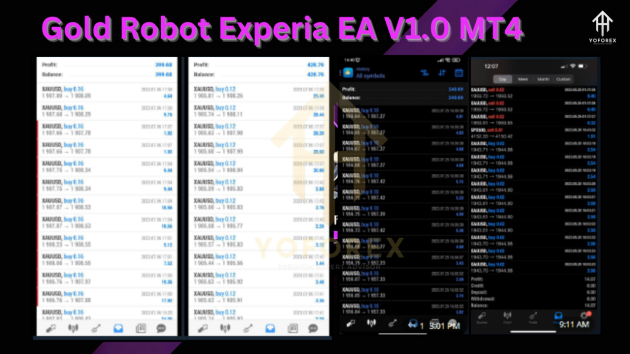 Gold Robot Experia EA V1.0