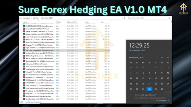 Sure Forex Hedging EA V1.0