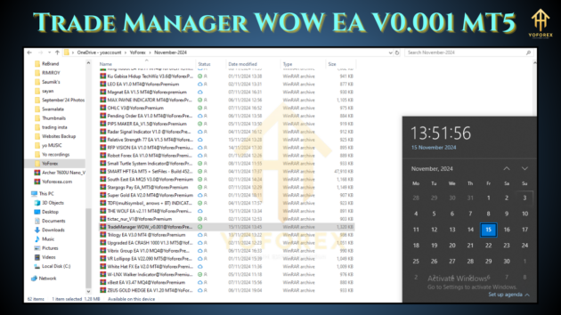 Trade Manager WOW EA V0.001