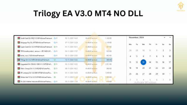 Trilogy EA V3.0 MT4