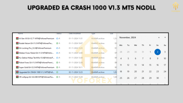 Upgraded EA CRASH 1000 V1.3 MT5