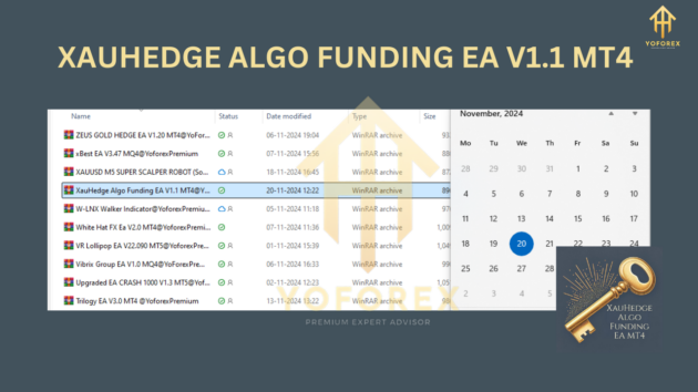 XAUHEDGE ALGO FUNDING EA V1.1 MT4