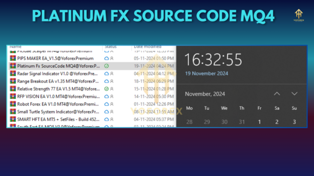 Platinum Fx EA SourceCode