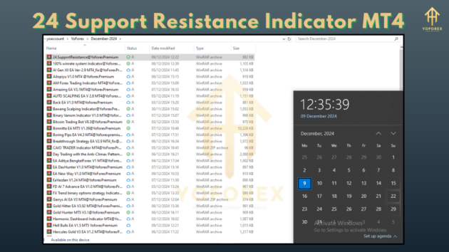 24 Support Resistance Indicator